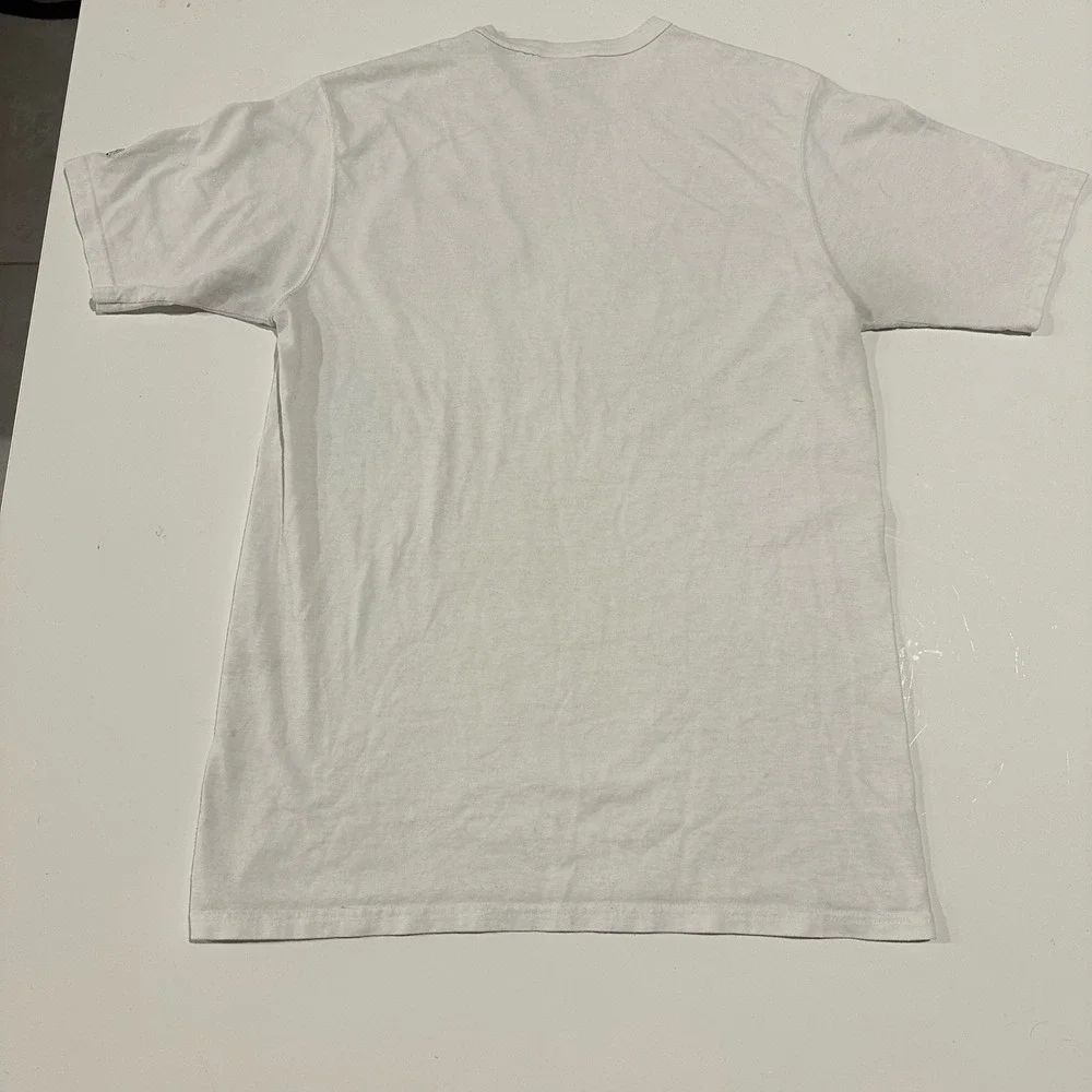 Champion Vintage T-Shirt Big Logo Graphic Tee Crew Neck Short Sleeve White Large - Picture 14 of 14